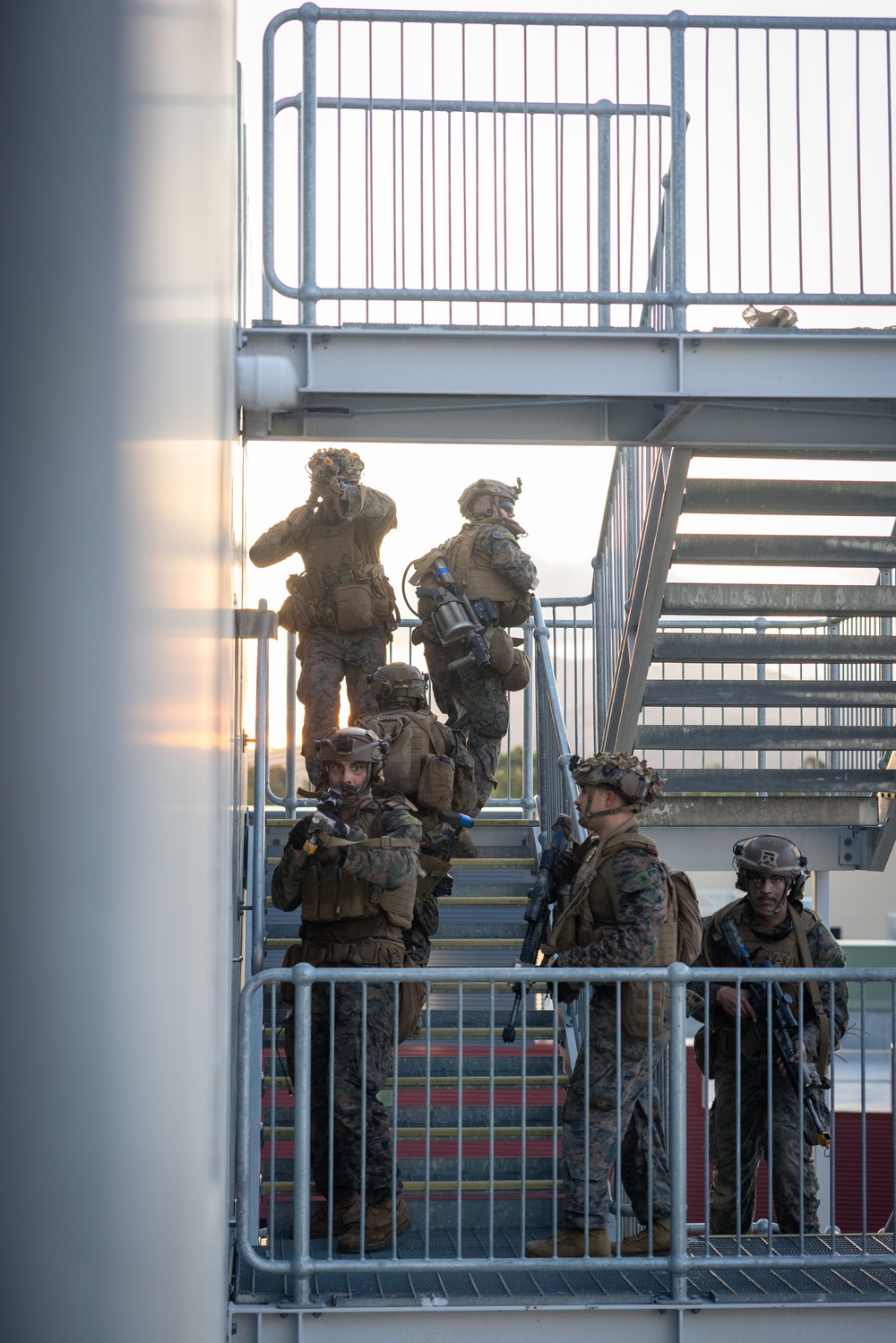 U.S. Marines Conduct Expeditionary Operations Training Group Certification Exercise