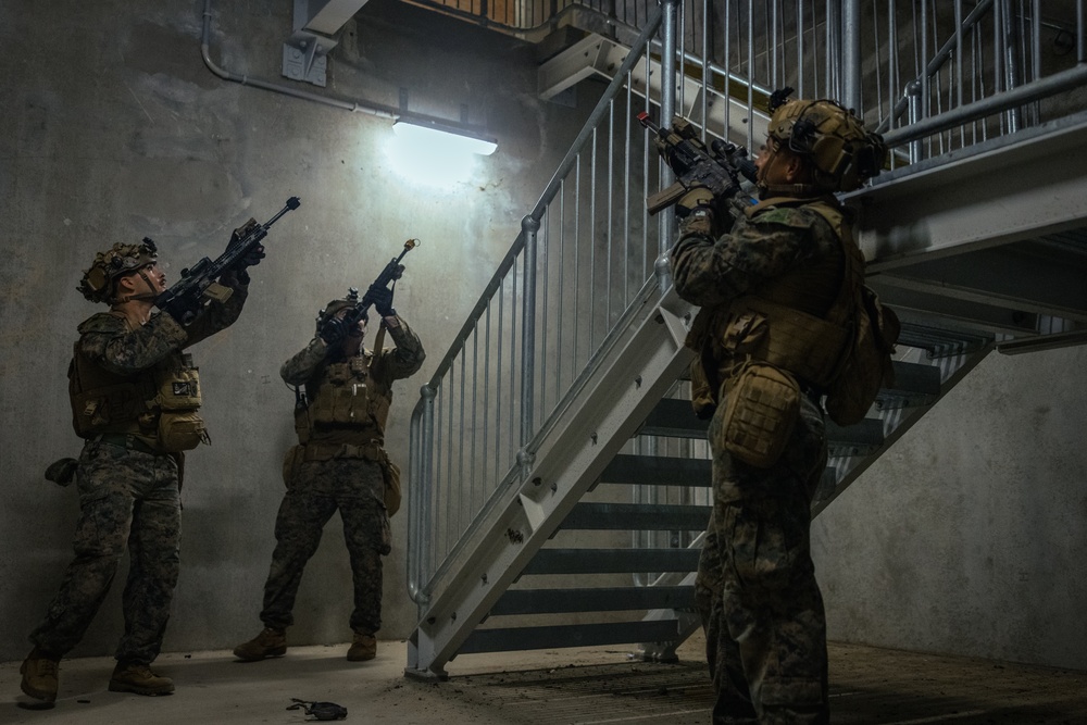 U.S. Marines Conduct Expeditionary Operations Training Group Certification Exercise