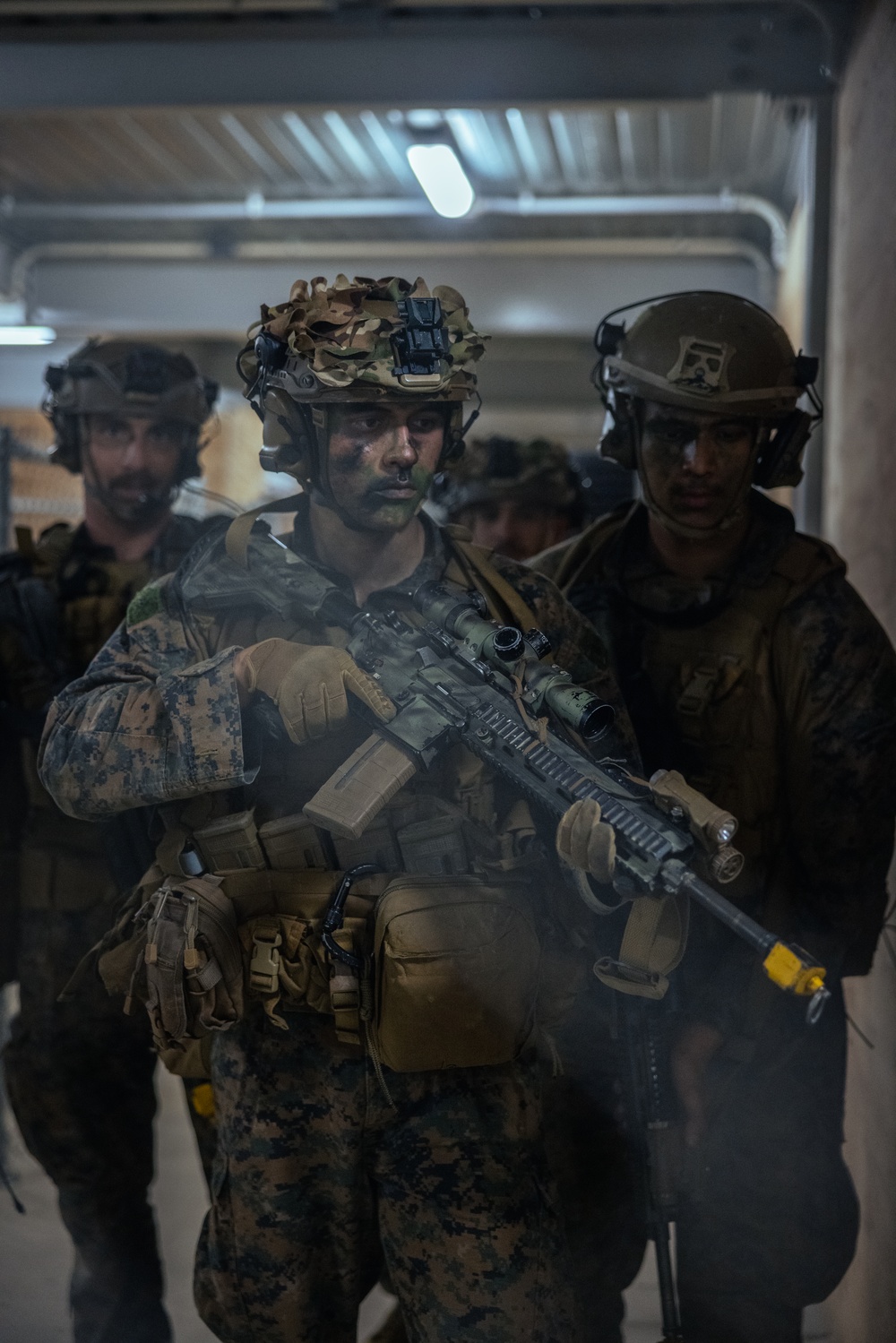 U.S. Marines Conduct Expeditionary Operations Training Group Certification Exercise