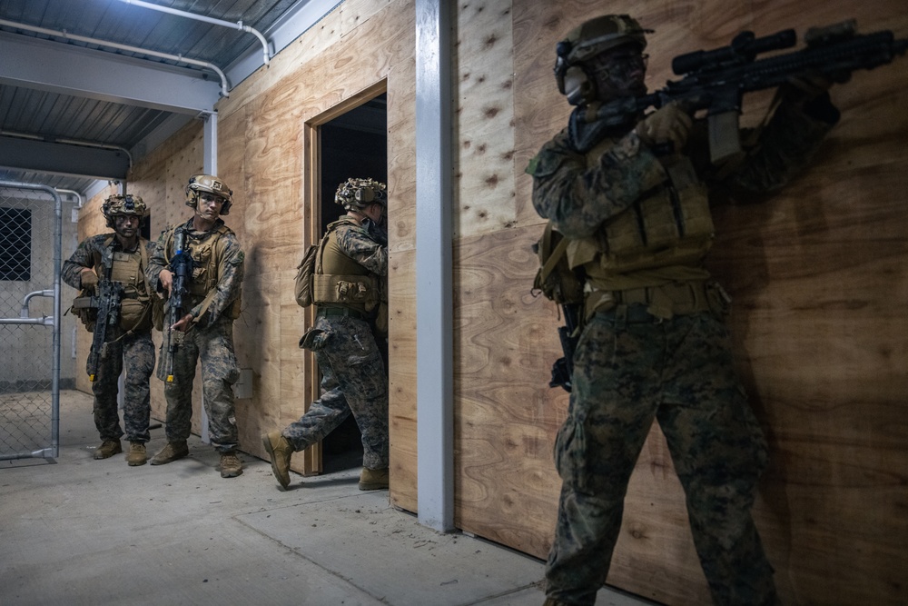 U.S. Marines Conduct Expeditionary Operations Training Group Certification Exercise