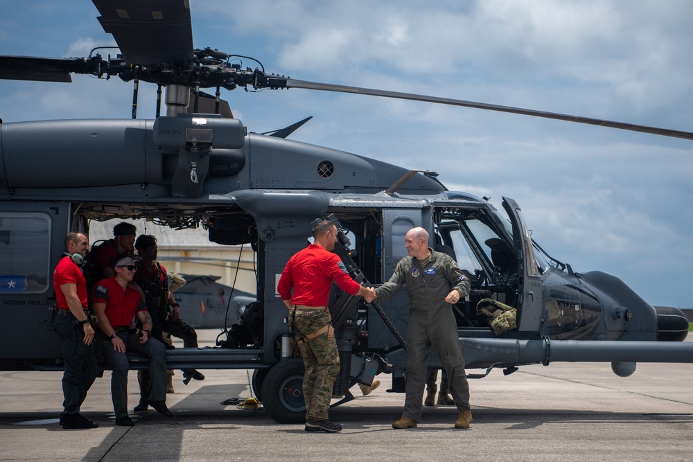 Command Team takes final flight