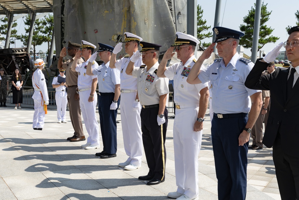 Cheonan Memorial Ceremony