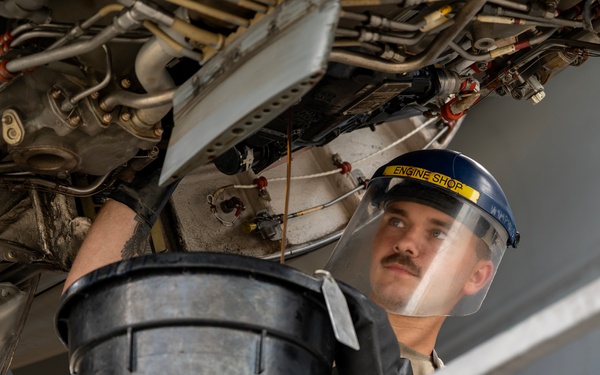IDG maintenance on a C-17