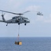 USS Iwo Jima conducts vertical replenishment