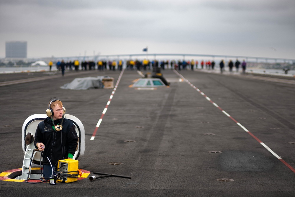 USS Theodore Roosevelt FOD Walkdown