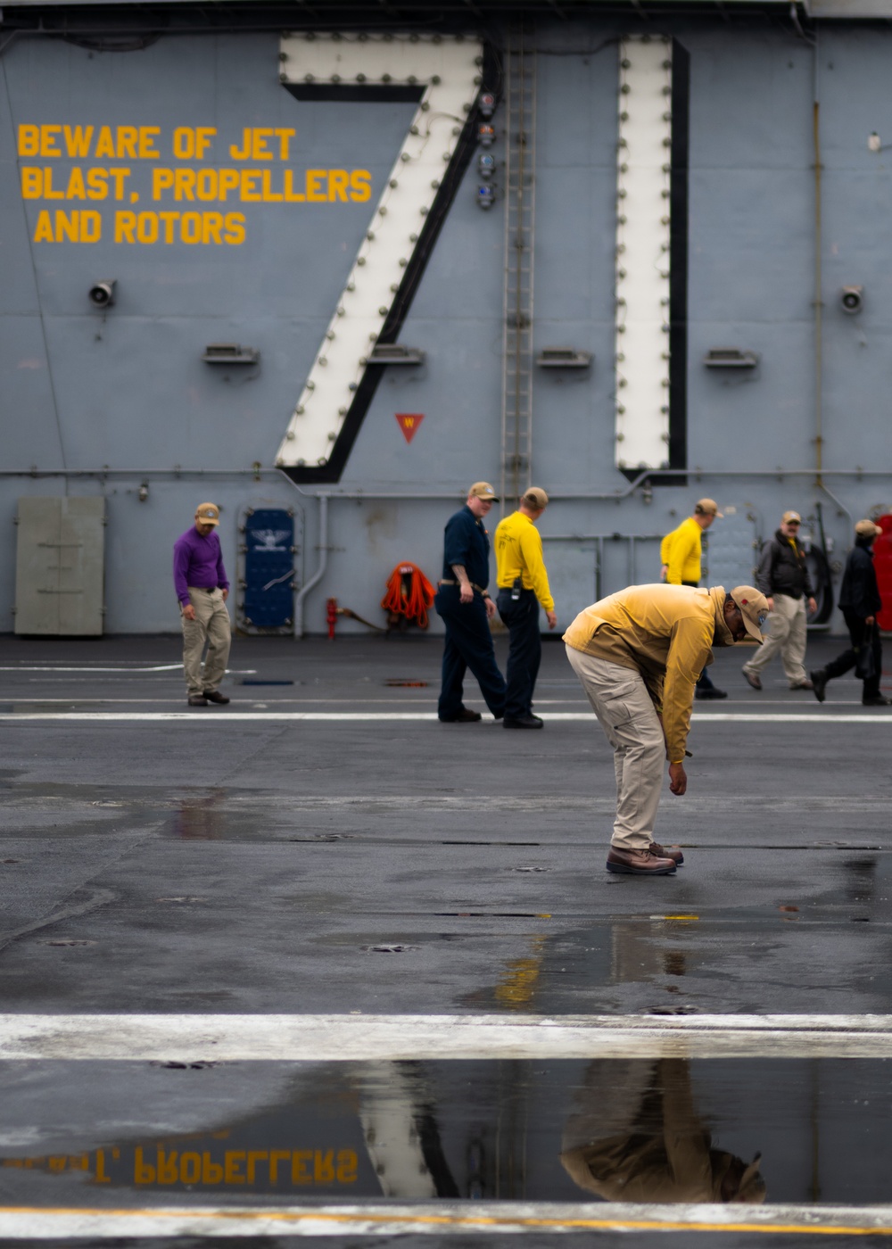 USS Theodore Roosevelt FOD Walkdown