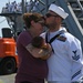 USS The Sullivans Return home from Deployment
