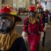 USS Theodore Roosevelt Damage Control Drills