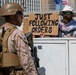U.S. Marines guard federal buildings in L.A