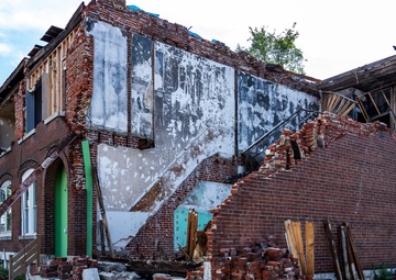 Tornado Damage in North St. Louis, Missouri