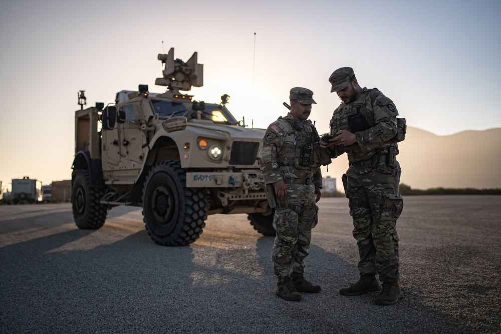 Soldiers support federal operation in Southern California