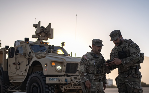 Soldiers support federal operation in Southern California