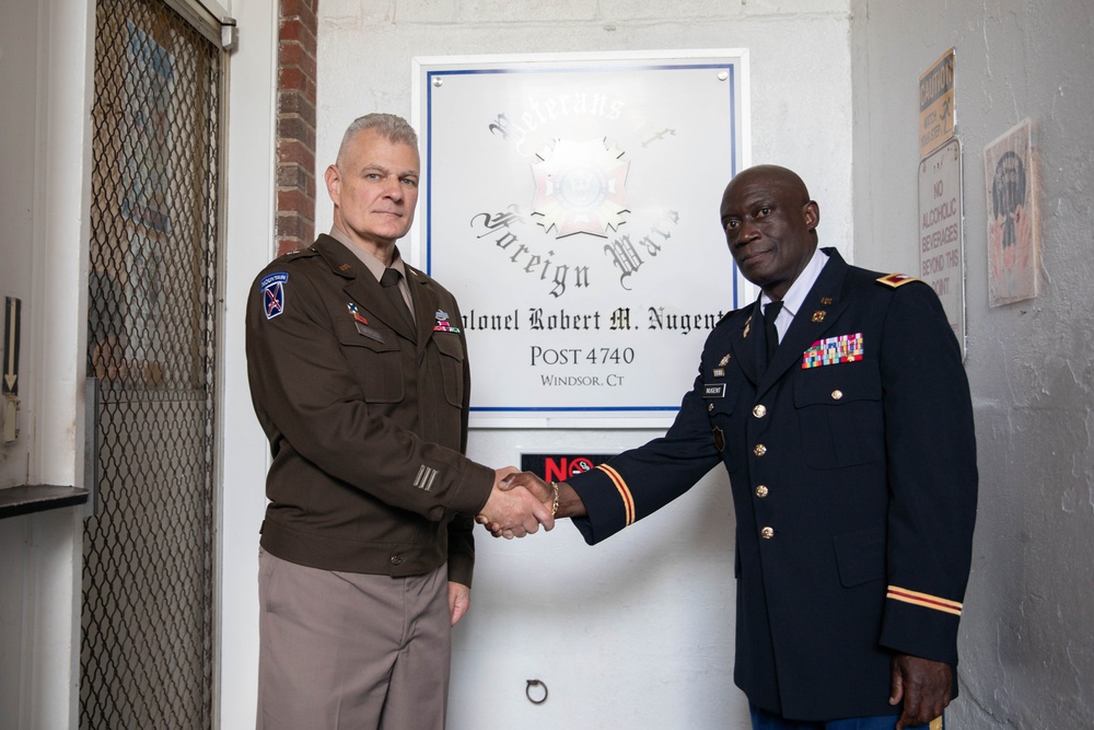 Retired Col. Robert M. Nugent Honored at Ribbon Cutting Ceremony for Revitalized VFW Post