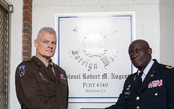 Retired Col. Robert M. Nugent Honored at Ribbon Cutting Ceremony for Revitalized VFW Post