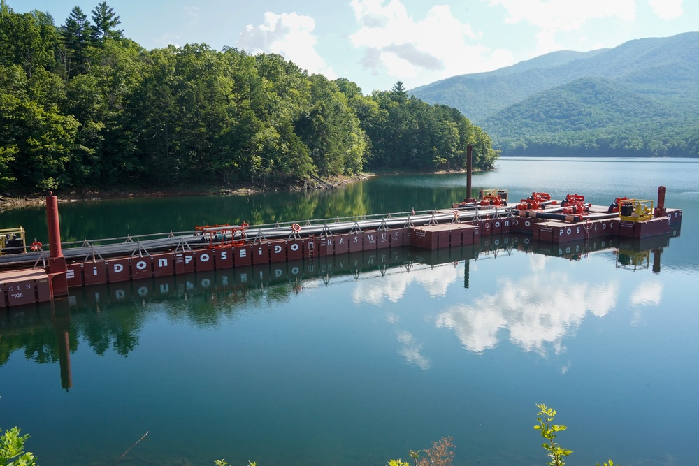 Burnette Reservoir Turbidity Reduction System in Black Mountain, North Carolina