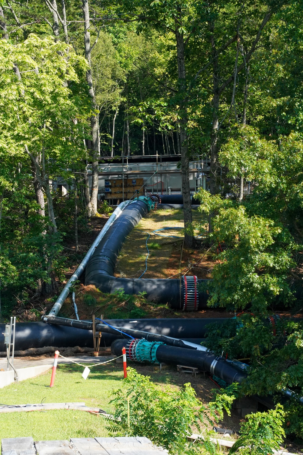 Burnette Reservoir Turbidity Reduction System in Black Mountain, North Carolina