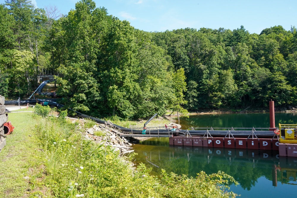 Burnette Reservoir Turbidity Reduction System in Black Mountain, North Carolina