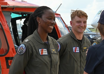 DHS Secretary awards Air Station Corpus Christi aircrew for heroic actions during Kerrville flash flooding