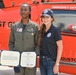 DHS Secretary awards Air Station Corpus Christi aircrew for heroic actions during Kerrville flash flooding