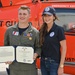 DHS Secretary awards Air Station Corpus Christi aircrew for heroic actions during Kerrville flash flooding