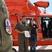 Coast Guard aircrews receive honorary visit from DHS Secretary in Kerrville, Texas