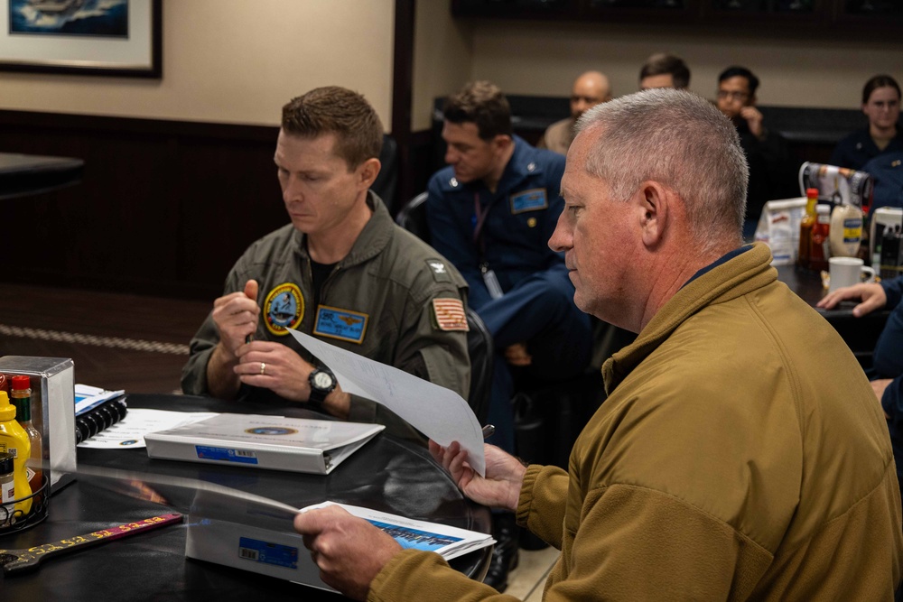 USS Theodore Roosevelt Navigation Brief