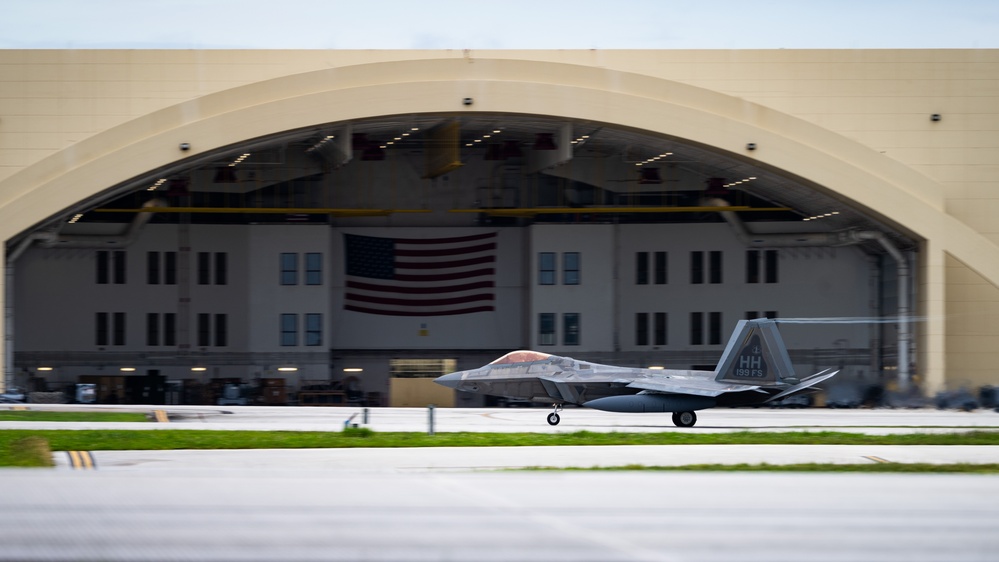 Fighters storm into theater for Resolute Force Pacific 2025