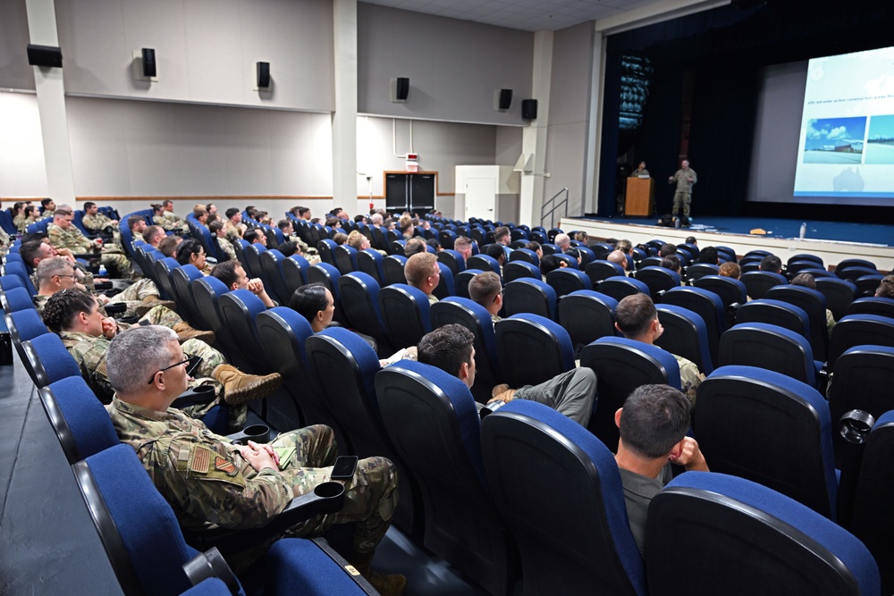354th FW receives welcome brief for REFORPAC 25