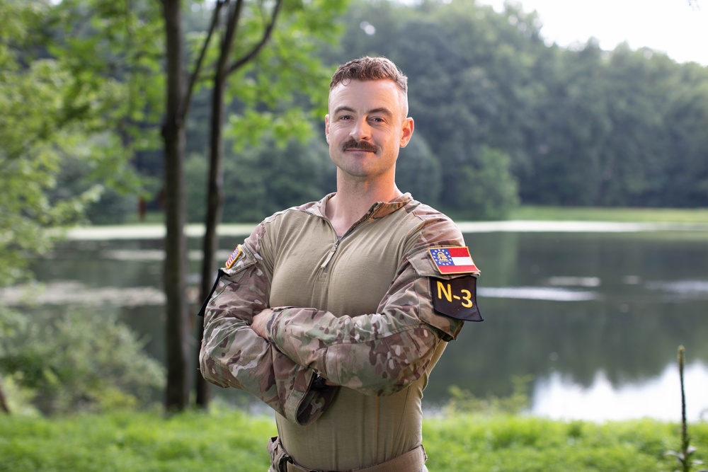 Staff Sgt. Nicolas White competes in the 2025 Best Warrior Competition