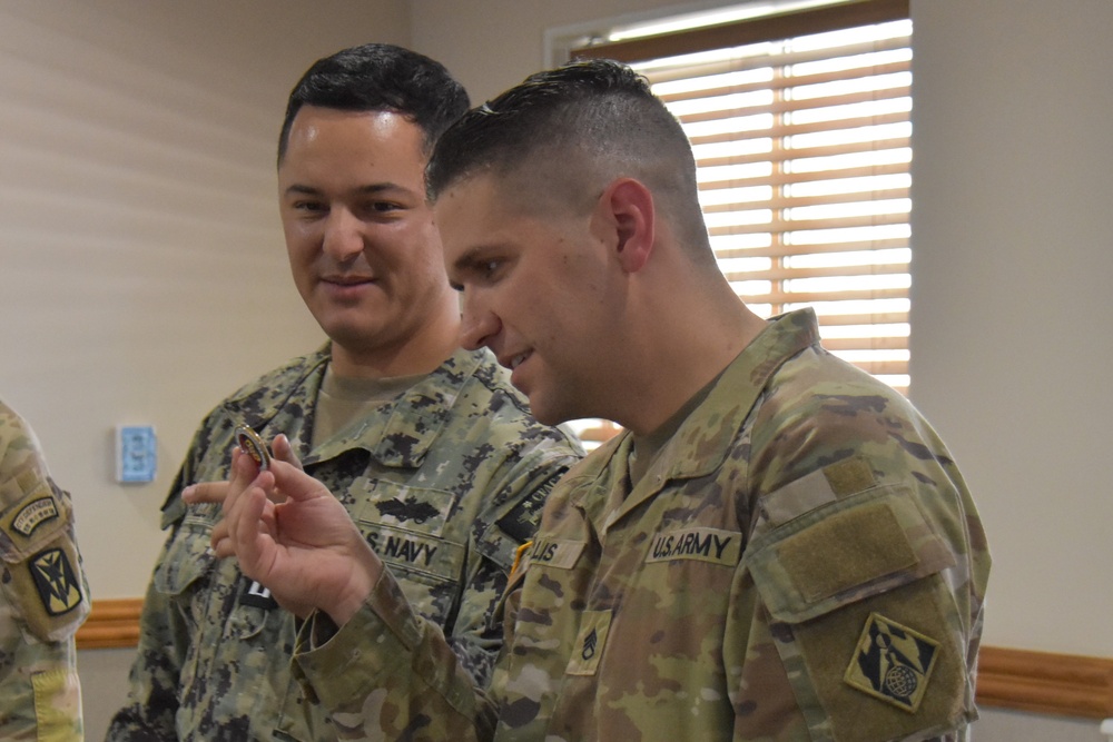 Army engineer reenlists with his daughter at his side in South Korea