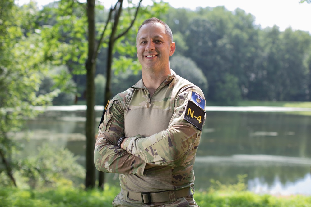 Staff Sgt. Brandon M. Byrne competes in the 2025 Best Warrior Competition