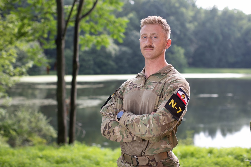 Sgt. Luke Cloward competes in the 2025 Best Warrior Competition