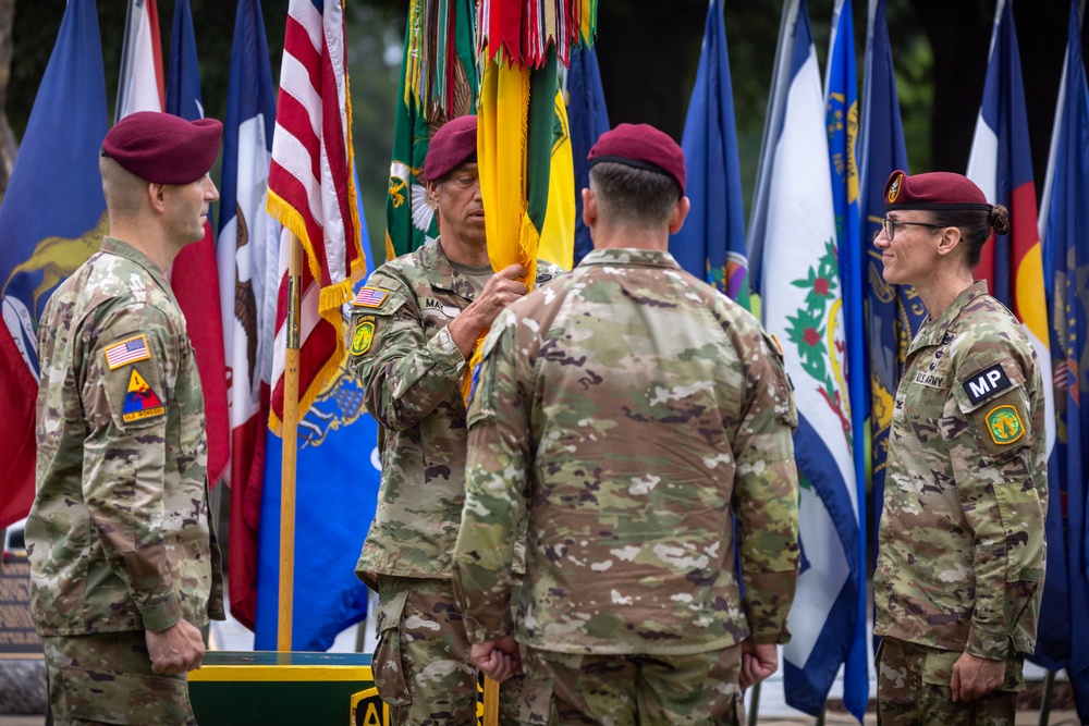 16th MP Brigade Change of Command: Colors Passed, Legacy Continues