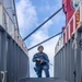 USS Ralph Johnson Sailors Conduct Anti-Terrorism Drills while In-Port NSF Diego Garcia
