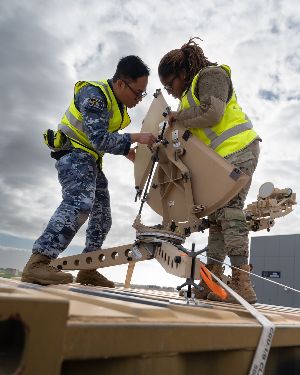 Comms established at Talon Shield