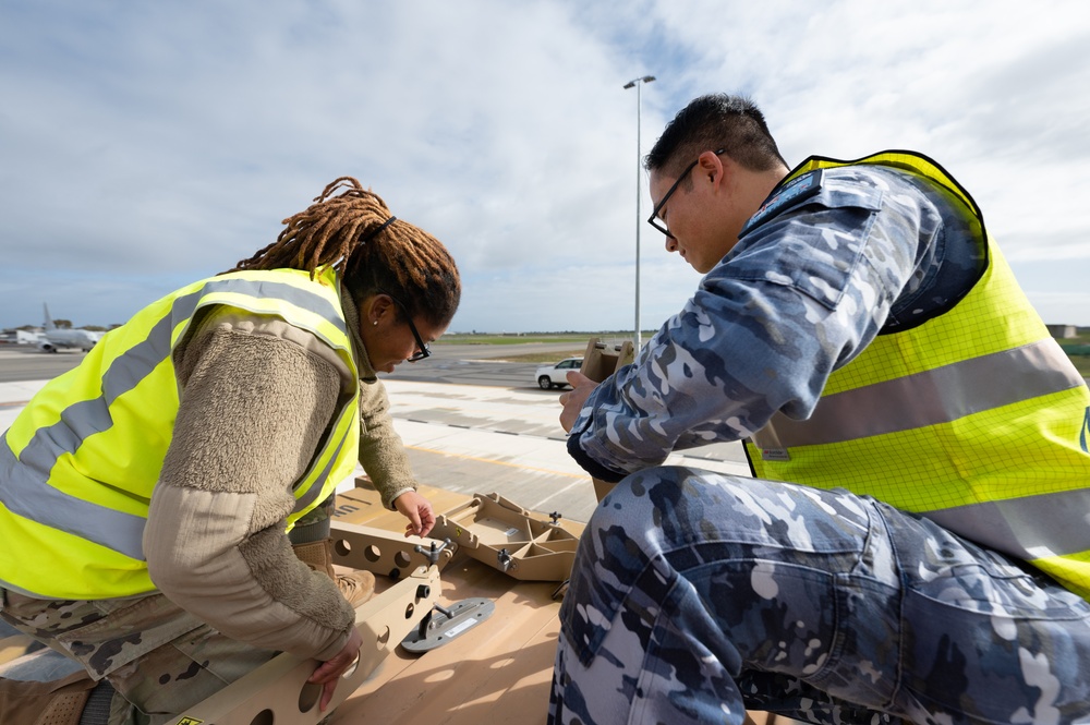Comms established at Talon Shield