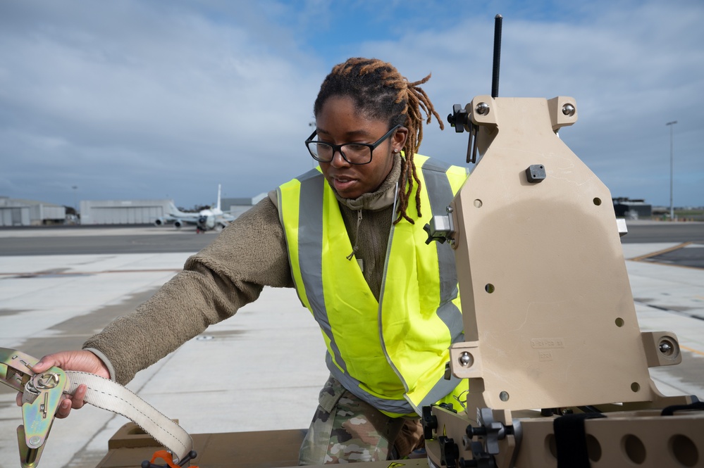 Comms established at Talon Shield
