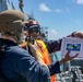 USS Ralph Johnson Sailors Conduct Anti-Terrorism Drills while In-Port NSF Diego Garcia