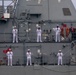 USS Warrior Arrives to Niigata, Japan