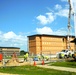 July 2025 construction operations for South Barracks Project at Fort McCoy