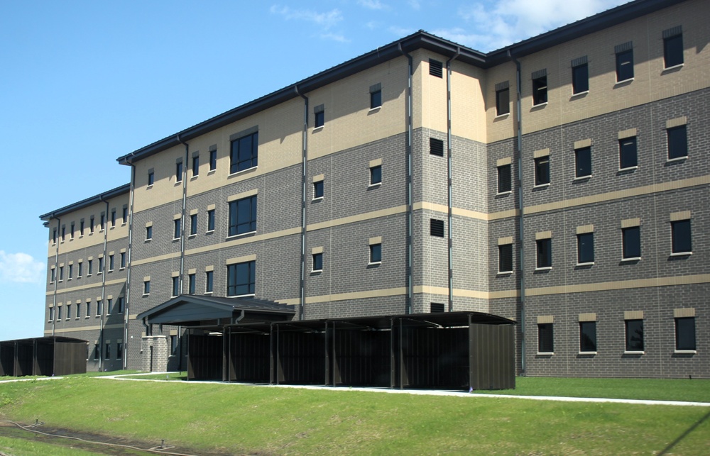 July 2025 construction operations for South Barracks Project at Fort McCoy
