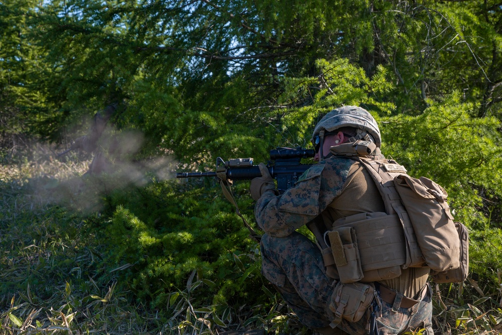 ARTP 25.1| 3/12 Marines Execute a Squad Sized Live-Fire Range