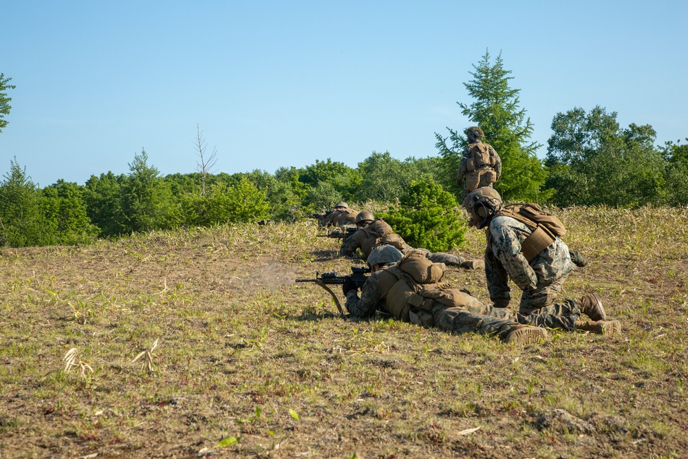 ARTP 25.1| 3/12 Marines Execute a Squad Sized Live-Fire Range