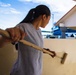 Camp Blaz Marines help paint Chamorro Village