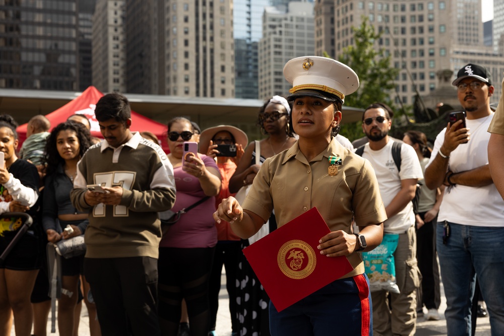 Marine Week Chicago 2025: Awards Ceremony at the Static Display