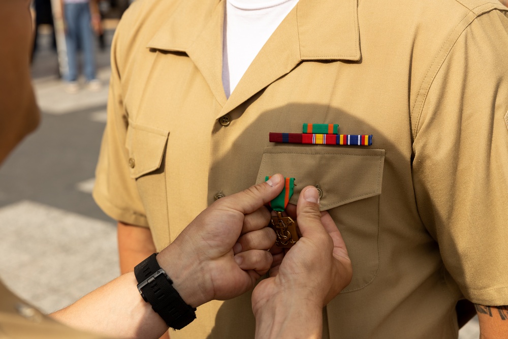 Marine Week Chicago 2025: Awards Ceremony at the Static Display