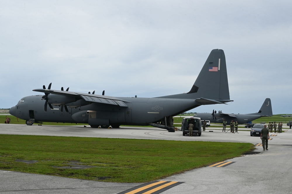 Air Mobility Command participants arrive in the Indo-Pacific region for DLE 2025