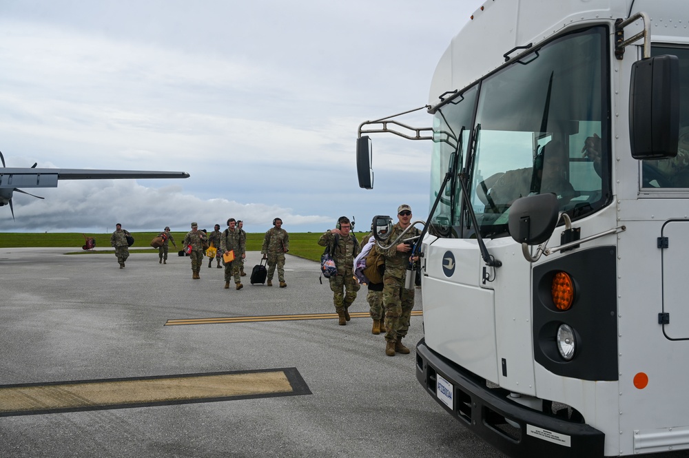 Air Mobility Command participants arrive in the Indo-Pacific region for DLE 2025