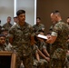 III MEF Sgt. Maj. Christopher Adams holds townhall meeting on Camp Hansen
