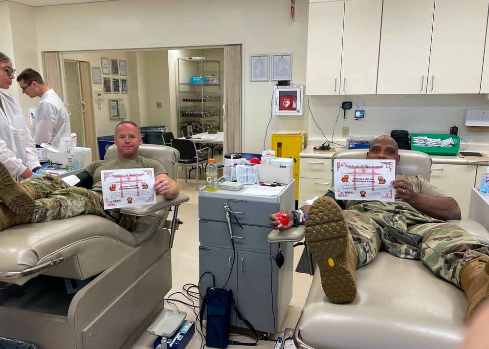 Where Your Blood Goes: Inside the ASBBC-Pacific Team at Camp Foster
